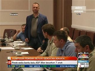 Kumpulan pemisah setuju gencatan senjata