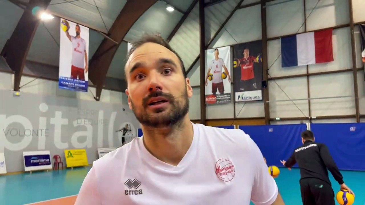 Volley : Attié et Demirovic en interview après la victoire devant Rennes
