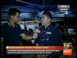 Tongkang karam: Hilal Azmi bersama Ketua Polis Kuala Langat