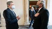 Guerr@ Ucraina, Mario Draghi: “L’Italia dovrà importare cibo dall’Argentina”