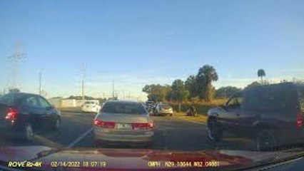 Florida Law Enforcement Led on Foot Chase Through Traffic