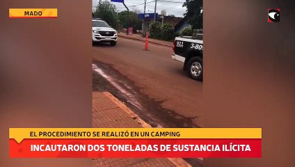 Incautaron dos toneladas de sustancia ilícita