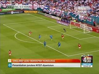 Perlawanan persahabatan: England lesu berdepan Honduras