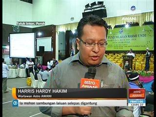 Proses penjumlahan undi PRK Teluk Intan