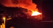 Aksaray'da eski cezaevinde yangın paniği