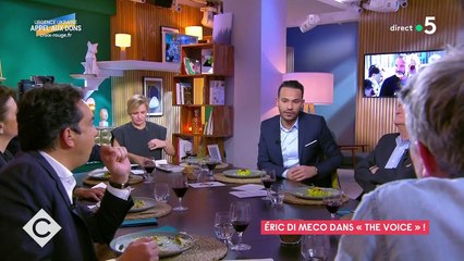 L'ancien footballeur confirme avoir participé à la nouvelle saison de "The Voice" dans "C à vous" - France 5