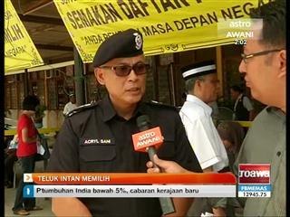 Laporan PRK Parlimen Teluk Intan setakat jam 02:00 petang