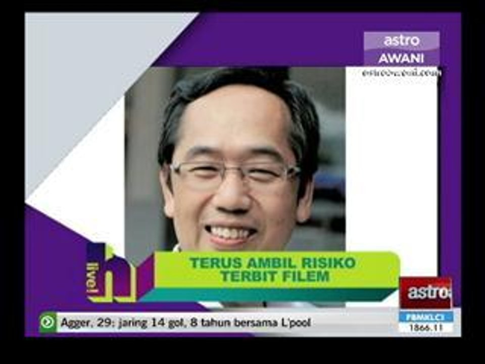 David Teo terus ambil risiko terbit filem