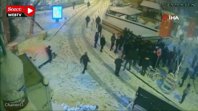 İstanbul’da kartopu savaşında dehşet anları: Silahla 6 kişiyi yaraladı