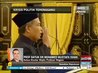 Krisis Terengganu: Reaksi Ketua Kluster Majlis Profesor Negara