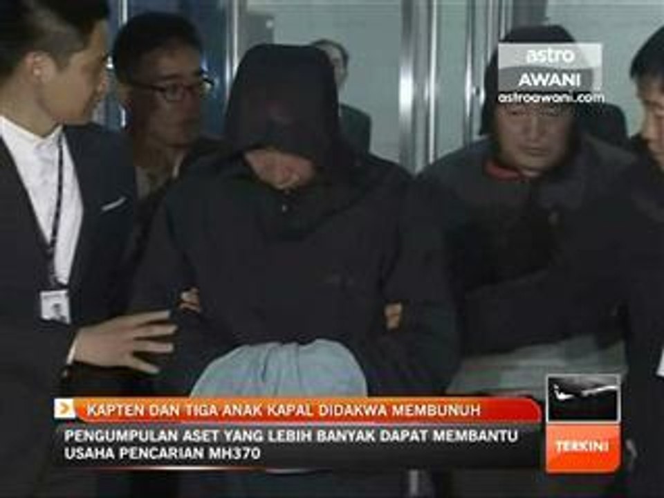 Kapten dan tiga anak kapal didakwa membunuh