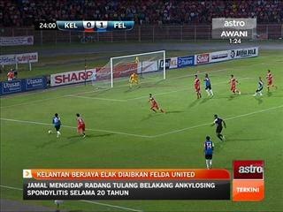 Kelantan berjaya elak diaibkan Felda United