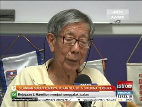 Bilangan sukan temasya Sukan SEA 2015 diterima terbuka
