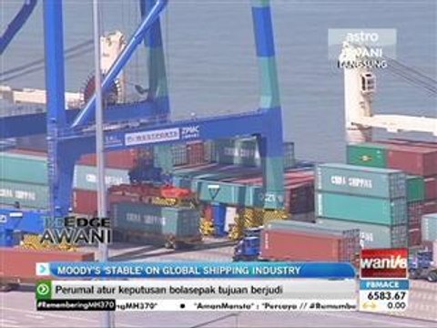 Moody's 'stable ' on global shipping industry
