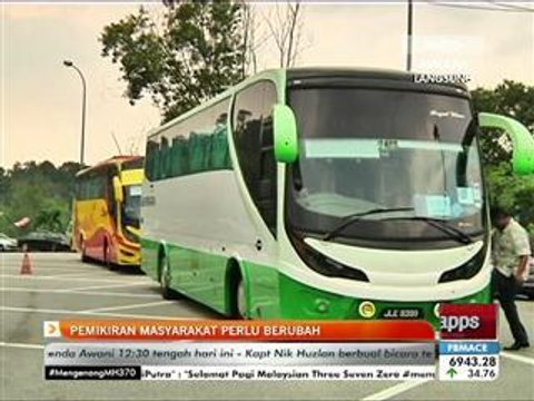 Pemikiran masyarakat perlu berubah