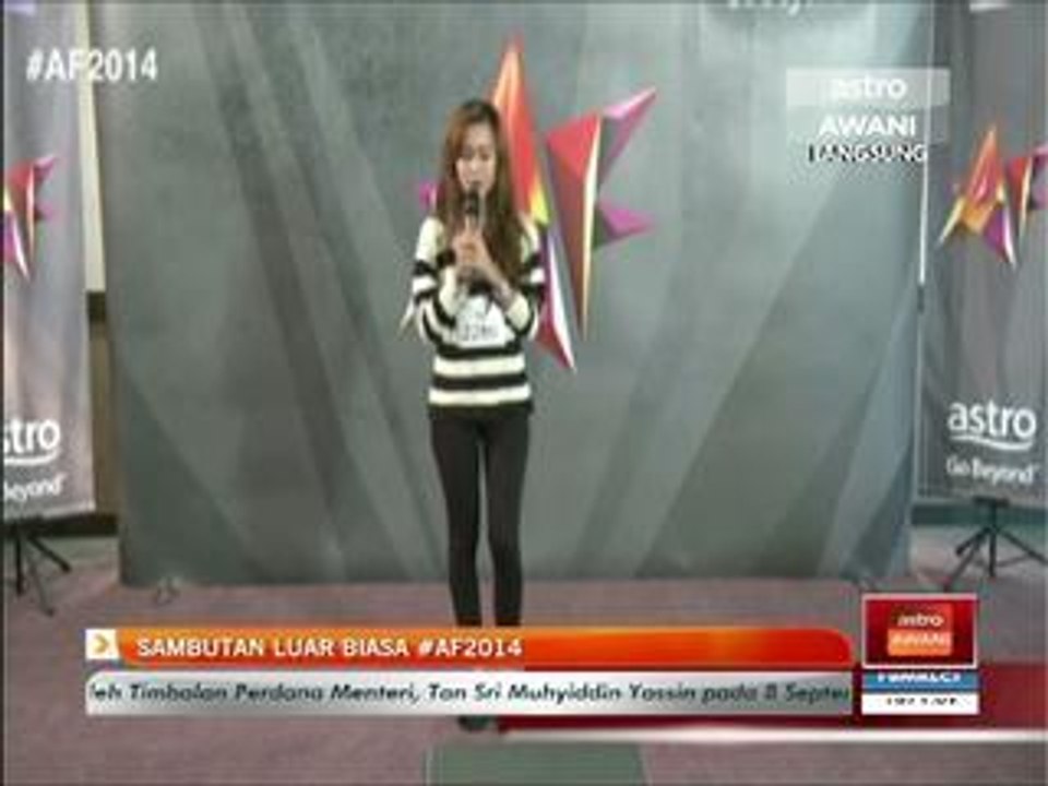 Sambutan luar biasa #AF2014