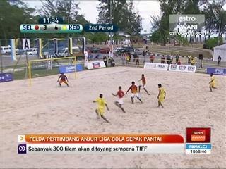 FELDA pertimbang anjur bola sepak pantai pada masa depan