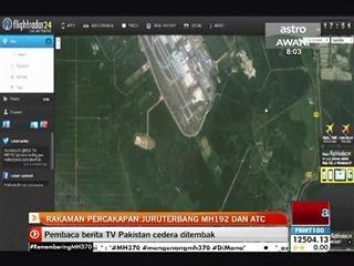 Recorded conversation between MH192 pilot and ATC