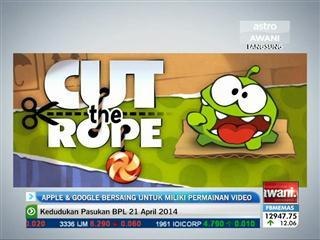 Apple dan Google bersaing untuk miliki permainan video