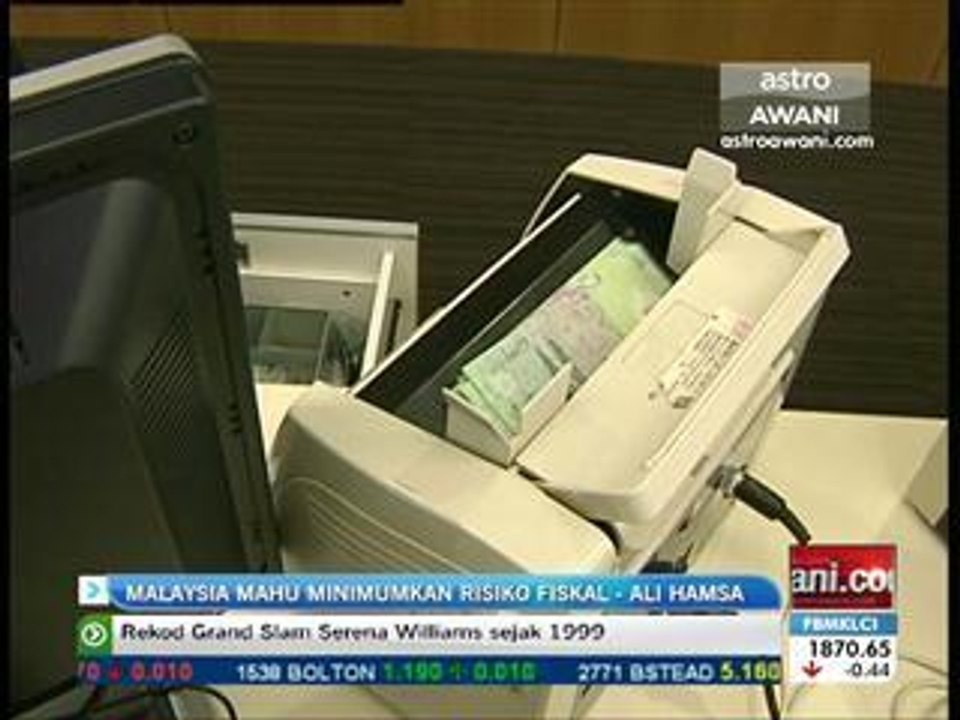 Malaysia mahu minimumkan risiko fiskal - Ali Hamsa