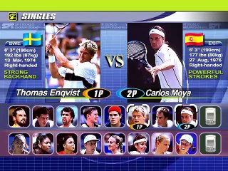 Virtua Tennis 2 online multiplayer - dreamcast