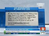 GST registration by firms still low