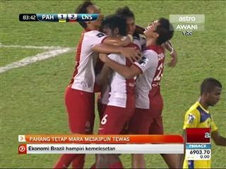 Piala Malaysia 2014: Pahang tetap mara meskipun tewas