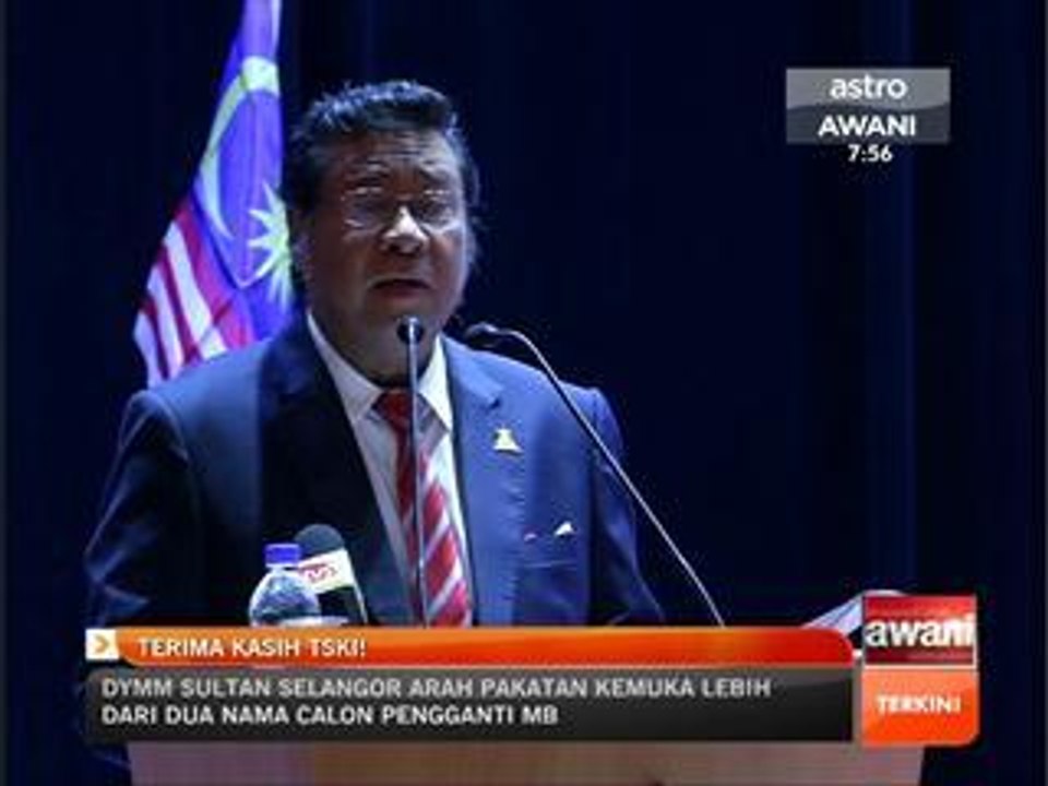 Terima kasih Tan Sri Khalid Ibrahim
