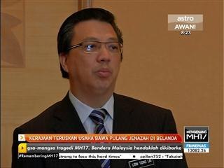Kerajaan akan lipat gandakan usaha bawa pulang jenazah mangsa nahas MH17 - Liow