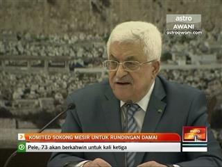 Komited sokong Mesir untuk rundingan damai