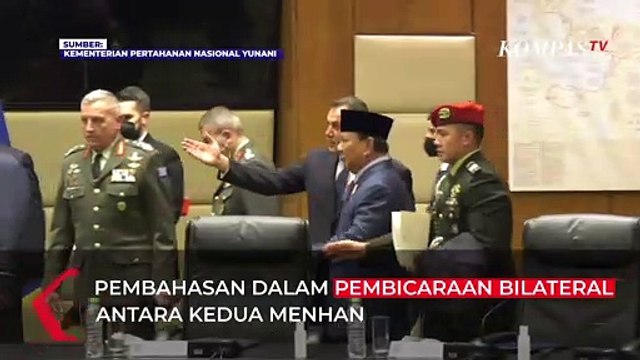 Menhan Prabowo Subianto ke Yunani, Bahas Ukraina?