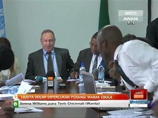 18 juta dolar diperlukan perangi wabak Ebola