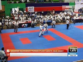 Sasaran Kejohanan Persekutuan Karate Asia Kadet