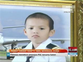 Pesakit kanser tahap 4, Iqbal meninggal dunia