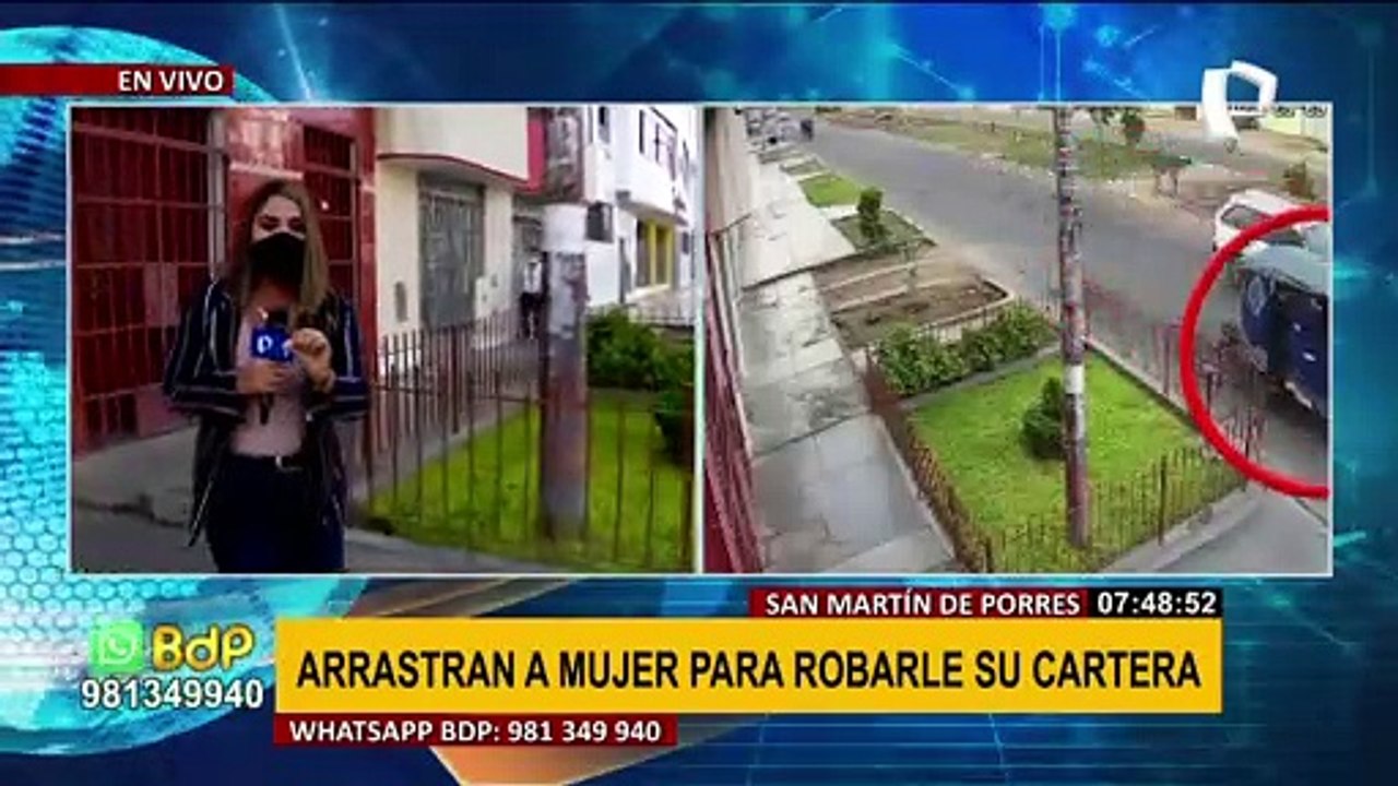 ¡Imágenes Impactantes! Arrastran a mujer para robarle su cartera en SMP