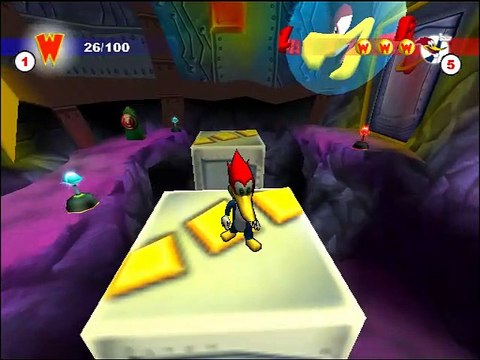 Woody Woodpecker online multiplayer - ps2