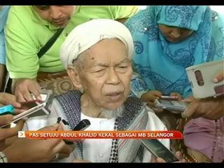 PAS setuju Abdul Khalid kekal sebagai MB Selangor