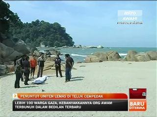 Penuntut UNITEN lemas di Teluk Cempedak