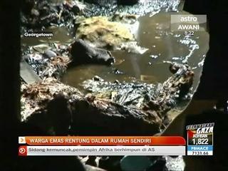 Warga emas rentung dalam rumah sendiri