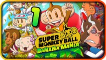 Super Monkey Ball: Banana Mania Part 1 (PS4)  World 1 - Jungle Island