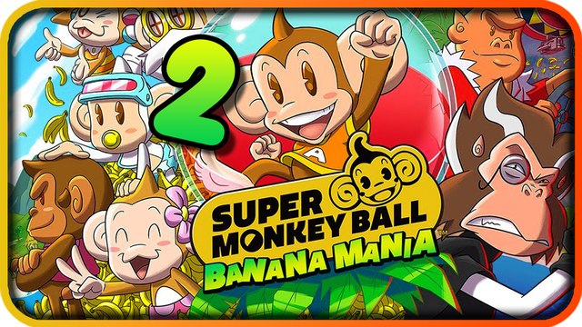 Super Monkey Ball: Banana Mania Part 2 (PS4) World 2 - Volcanic Magma