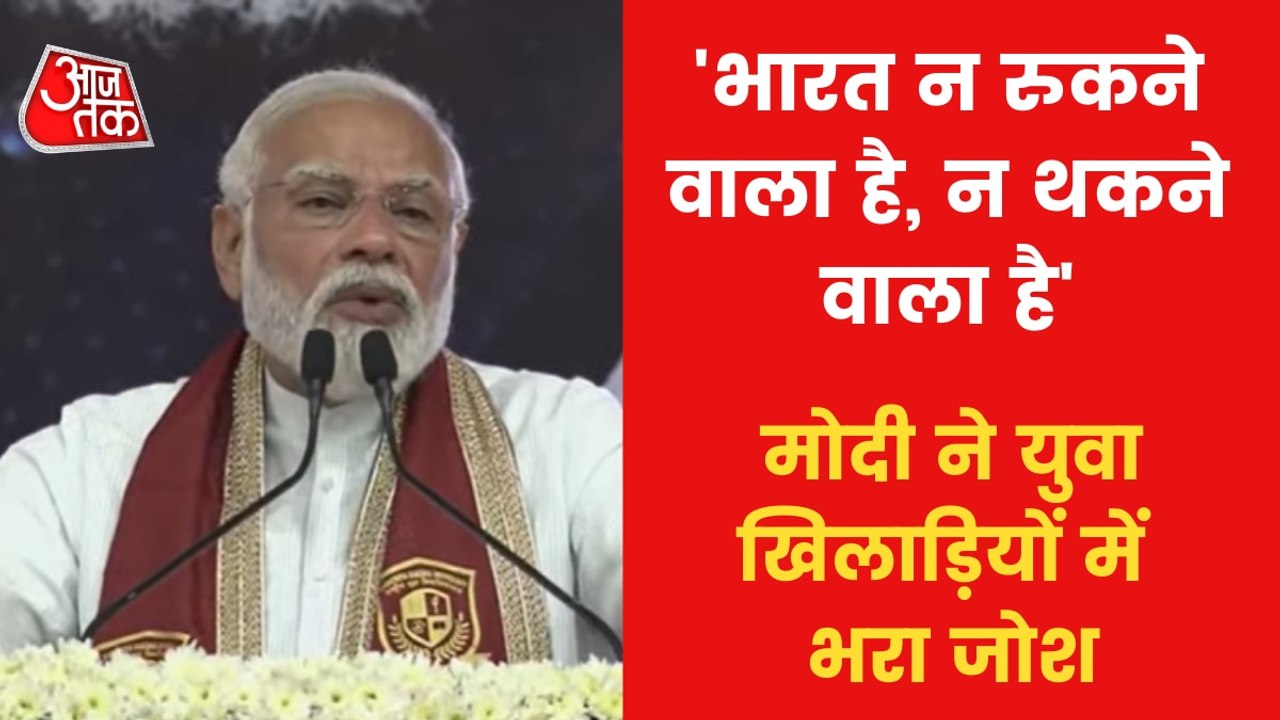 PM Modi boost up morale of youngsters in Gujarat