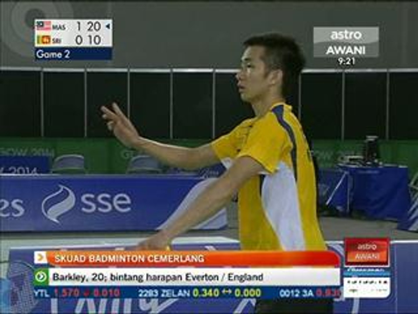 Skuad badminton cemerlang