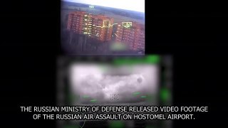Ukraine War - Helmet Cam Captures Russian Air Assault Troops First Capturing Of Hostomel Airport