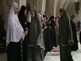 Palestinians honour Gaza victims during Eid prayers