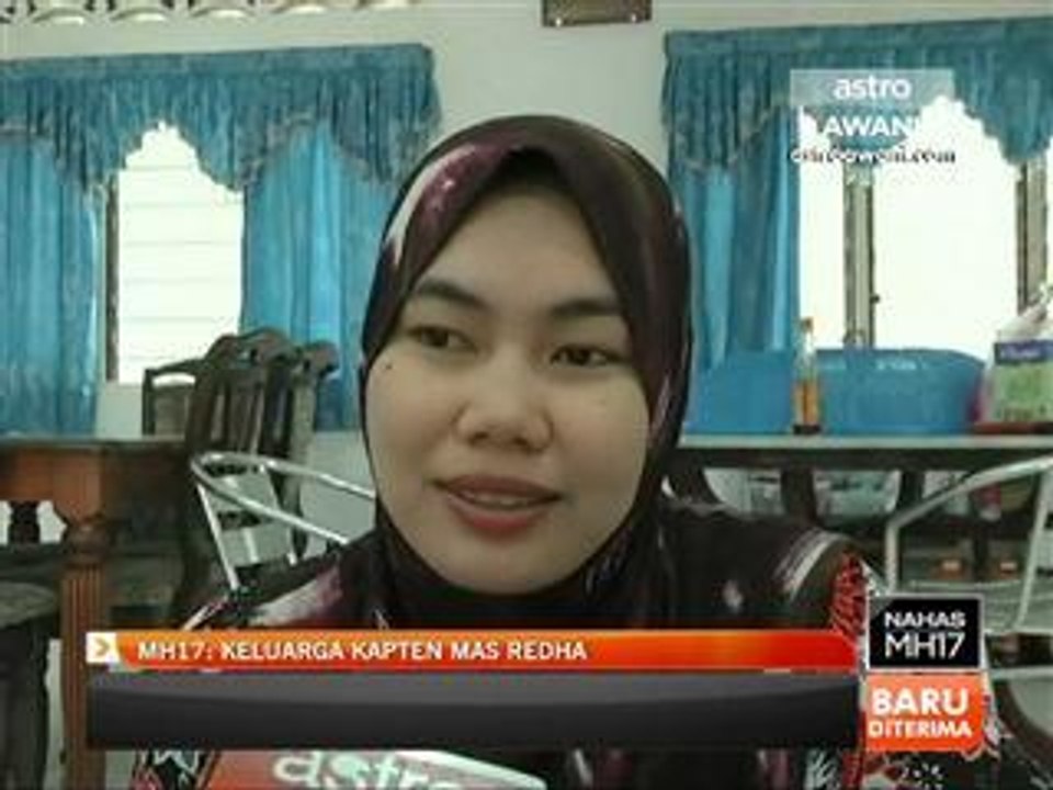 MH17: Keluarga kapten MAS redha