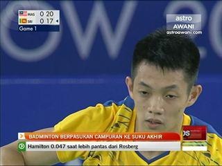 Badminton berpasukan cemerlang ke cemerlang