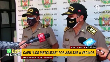 Capturan a delincuentes que utilizaban mototaxi para robar en tempranas horas