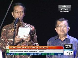 Ikrar Presiden, Naib Presiden Indonesia