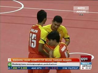 Bimbang tahap kompetitif skuad takraw negara